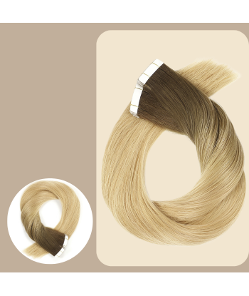 Premium Russian Hair Tape Extensions / tapes stive T8/DB4 Véritable concentré