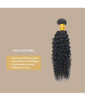 Vävning Virgin Hair Human Hair Kinky Curly 7A Mörkbrun 1B 100 Gr l'évolution des habitudes 