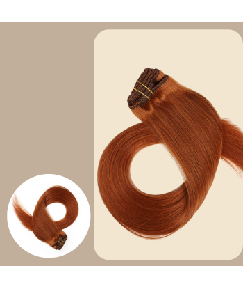 Utvidelse til Clips Premium Russian Hair Copper Livraison rapide