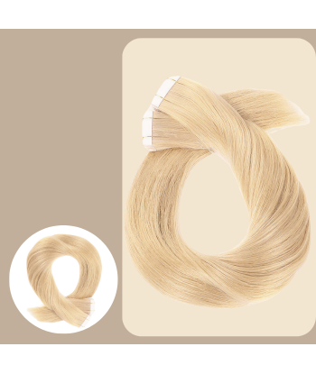 Premium Russian Hair 24 rette tape-extensions En savoir plus