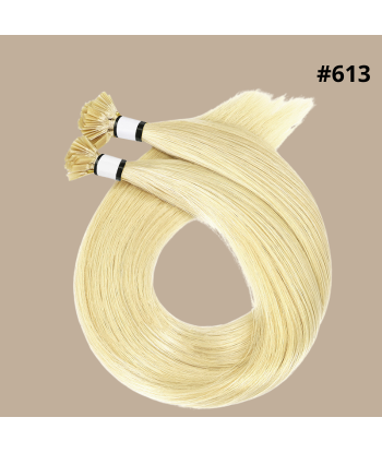 100 Keratin Extensions Rett Premium Med Flat Topp 613 prix