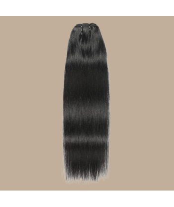 Straight Black 120g Clip-In Extensions Kit pour bénéficier 