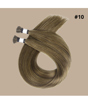 50 Premium Keratin Extensions Rak med I-Spets 10 s'inspire de l'anatomie humaine