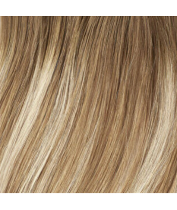 Rechte Clip Extensions Medium Bruin Platina solde