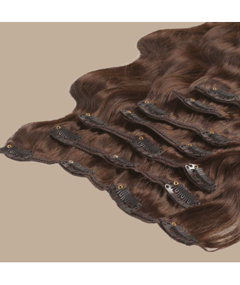 Bruine Golvende Clip Extensions 50-70% off 