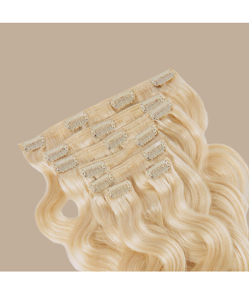 Golvend Platina Blond Clip-In Extensions acheter en ligne