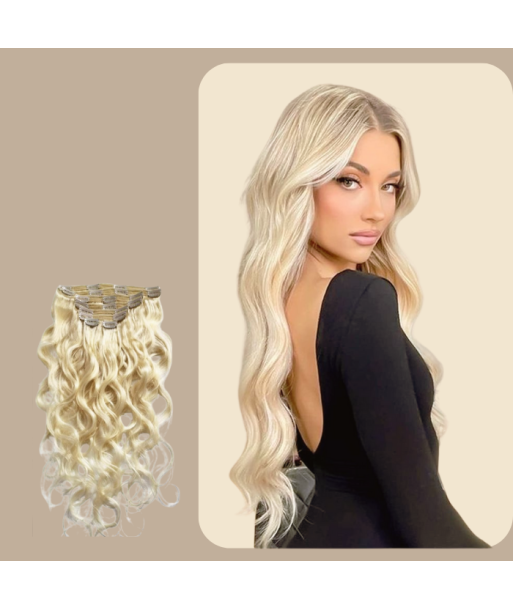 Body Wave Platina Blonde Extensions Kit 120 gr plus qu'un jeu 