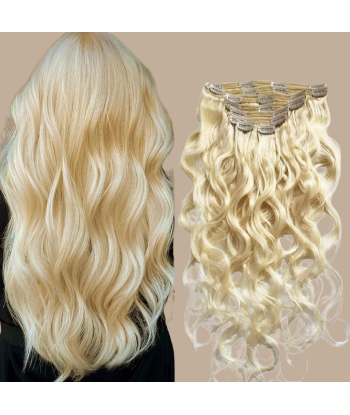 Body Wave Platina Blonde Extensions Kit 120 gr plus qu'un jeu 