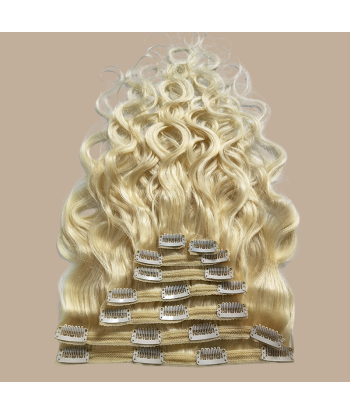 Body Wave Platina Blonde Extensions Kit 120 gr plus qu'un jeu 