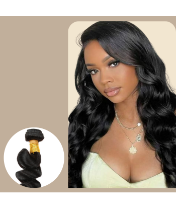 Virgin Human Hair Losse Golf 7A Donkerbruin 1B 100 Gr 50-70% off 