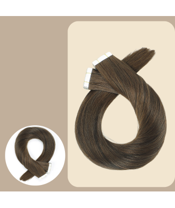 Premium Russische Hair 8 stijve plakstrips / tapes pas cher 