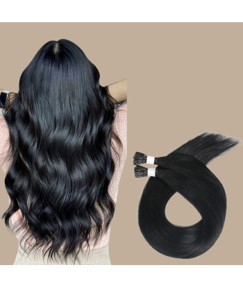 50 Premium Keratin Extensions Rak I-Spets 1 sur le site 