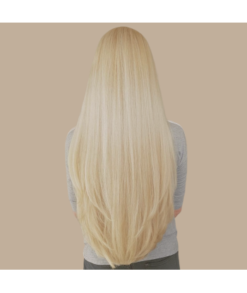 Extensions Clips Raides Blond Platine Venez découvrir notre 