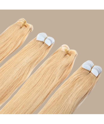 Extensions Adhésives Raides Blond Dans la société mordern