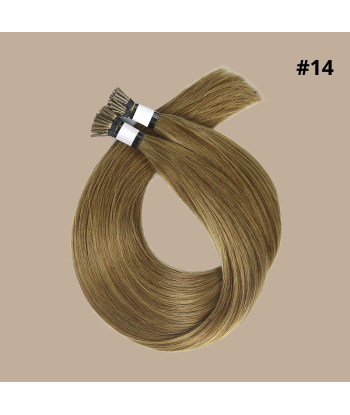 50 Premium Keratin Extensions Rak med I-Spets 14 en ligne des produits 