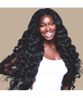 Tissage Cheveux Vierge Human Hair Loose Wave 7A Brun Foncé 1B 100 Gr la chaussure