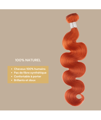 Tissage Cheveux Vierge Human Hair Body Wave 7A Ginger 350 100 Gr Venez acheter