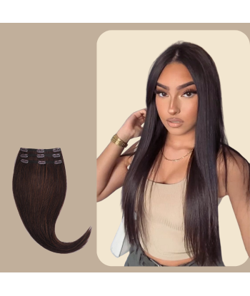 Dark Brown Straight Clip Extensions Vous souhaitez 