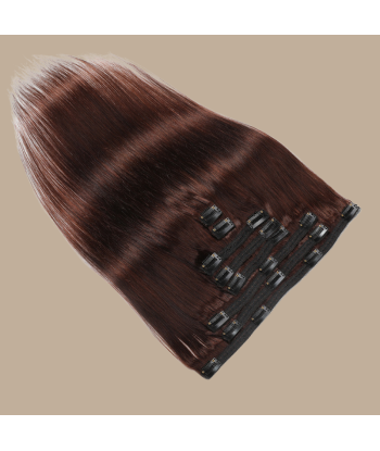 Kit de extensiones rectas con clips de chocolate 120 gr votre