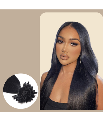 100 Keratin Extensions Straight Black offre 