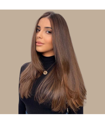 100 Keratin Straight Extensions de technologie