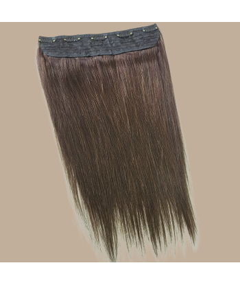 Straight Brown Clip-In Extension Single Band Maxi Volume meilleur choix