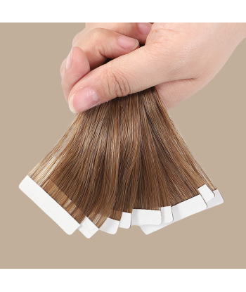 Adhesive Extensions / straight tapes Remy Hair Premium soldes