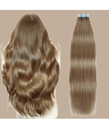 Adhesive Extensions / straight tapes Remy Hair Premium soldes