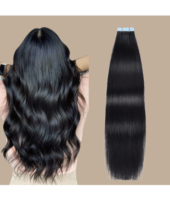 Adhesive Extensions / straight tapes Remy Hair Premium soldes