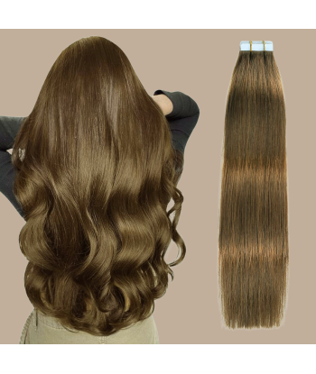 Adhesive Extensions / straight tapes Remy Hair Premium soldes