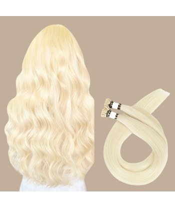 50 Premium Straight Keratin Extensions with I-Tip 1004 france