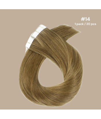 Premium Russian Hair Tape-in Extensions 14 JUSQU'A -70%! 