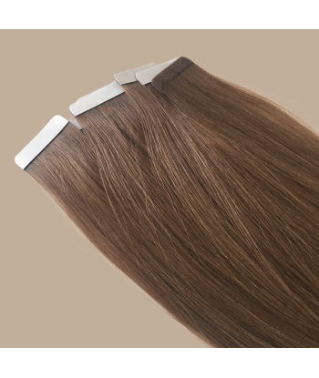 Light Brown Straight Adhesive Extensions / Tapes Voir les baskets